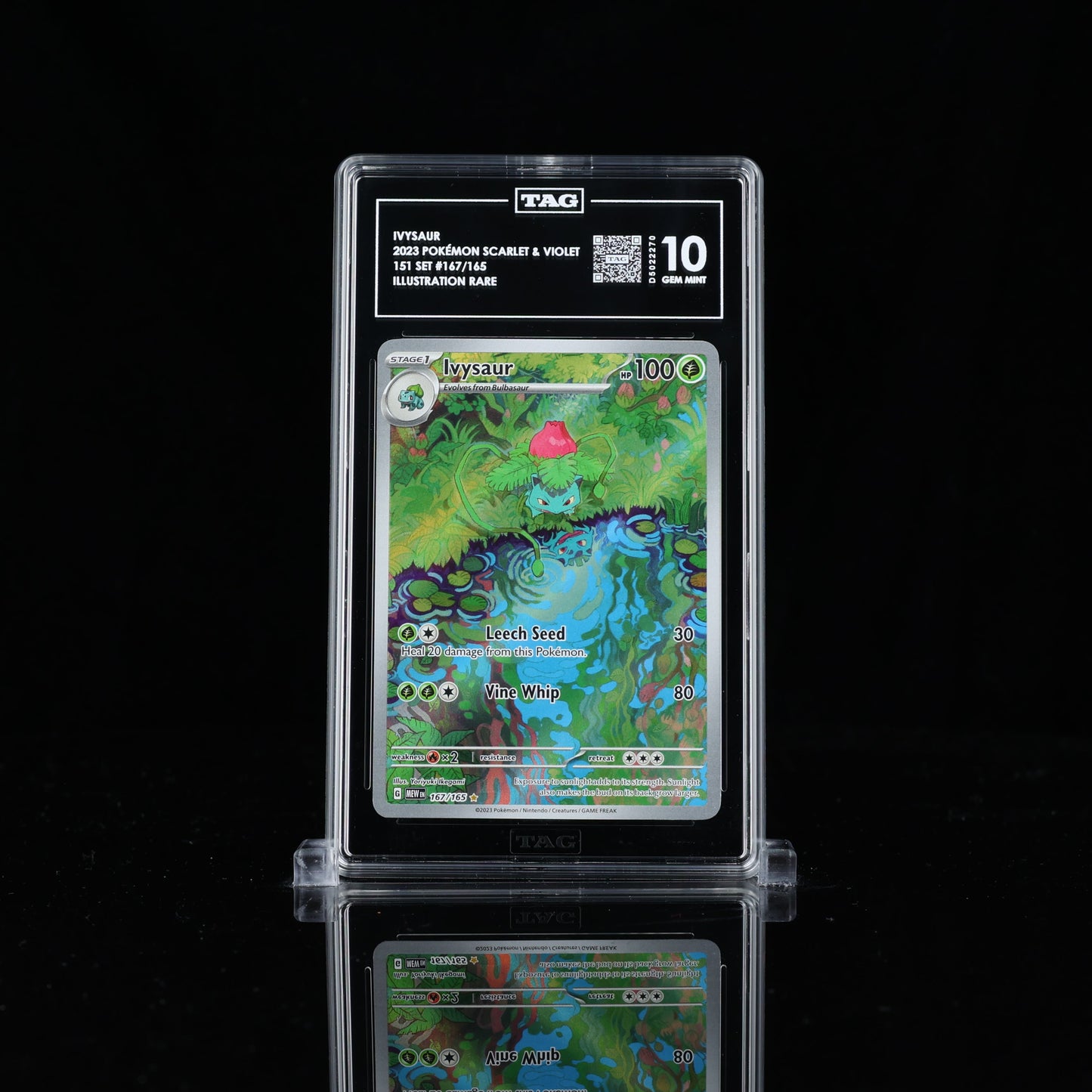 Ivysaur 151 TAG 10 Gem Mint